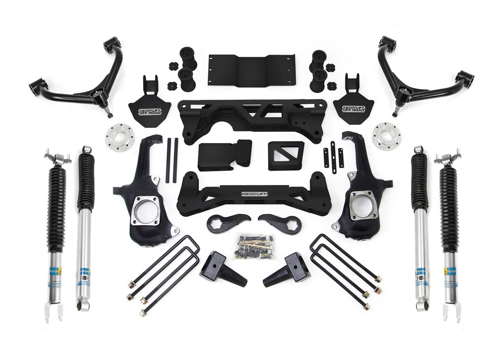 ReadyLift 2011-2018 CHEVROLET/GMC 2500/3500HD 7-8'' Lift Kit with Bilstein Shocks-44-3072