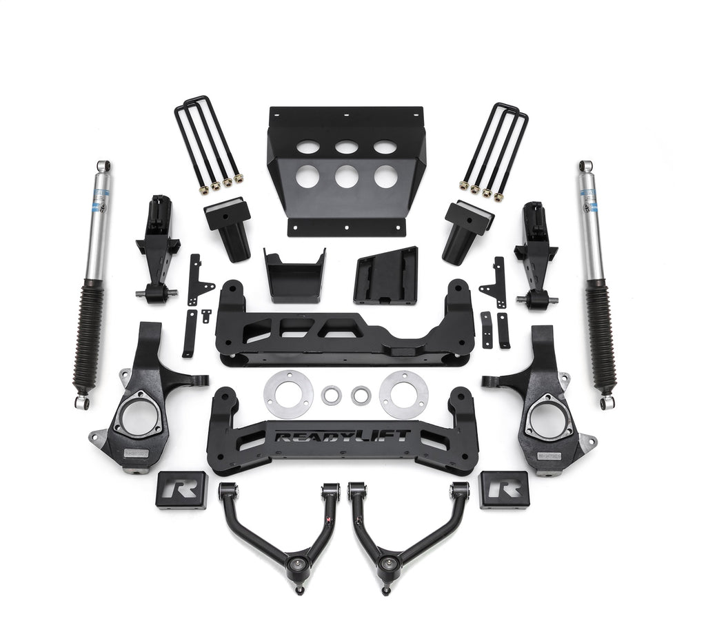 ReadyLift 2014-2018 7'' Big Lift Kit with Upper Control Arms for Stamped Steel OE Upper Control Arms with Bilstein Shocks-44-3472