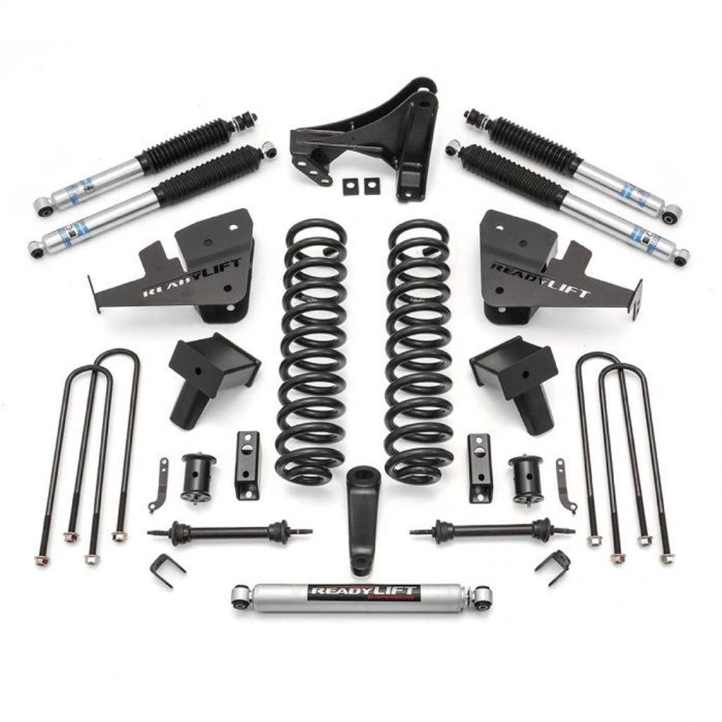 ReadyLift 2017-2020 Ford F250/F350 Diesel 6.5''Kit, Bilstein 5100 Shocks-1 Piece Dr Shaft-49-2762