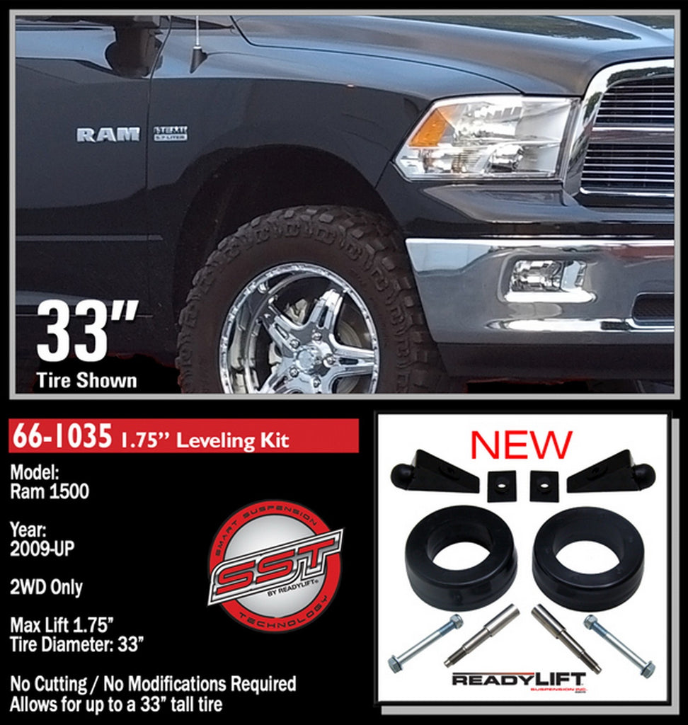 ReadyLift 2009-11 DODGE-RAM 1500 1.75'' Leveling Kit-66-1035