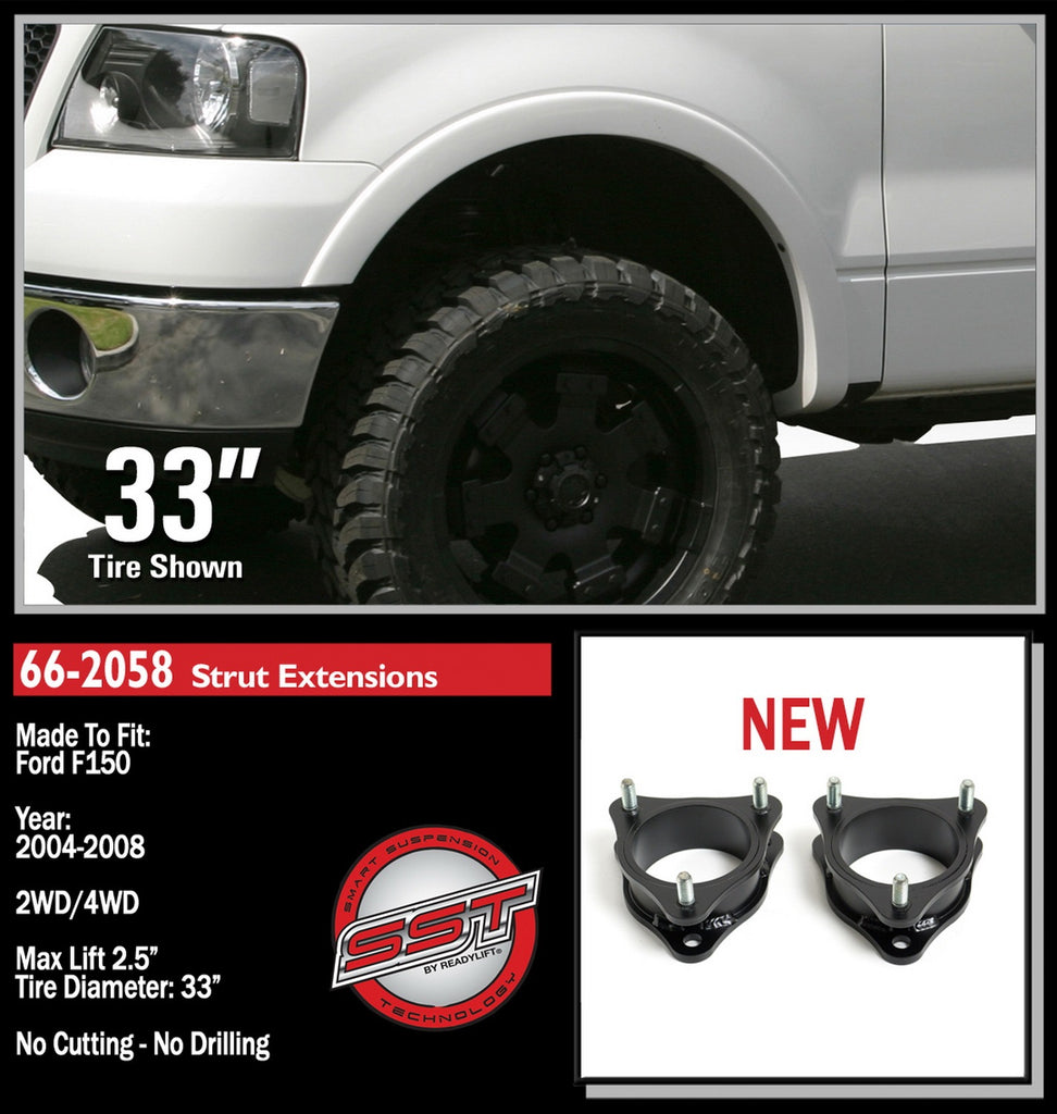 ReadyLift 2009-14 FORD F150 2.5'' Front Leveling-66-2058