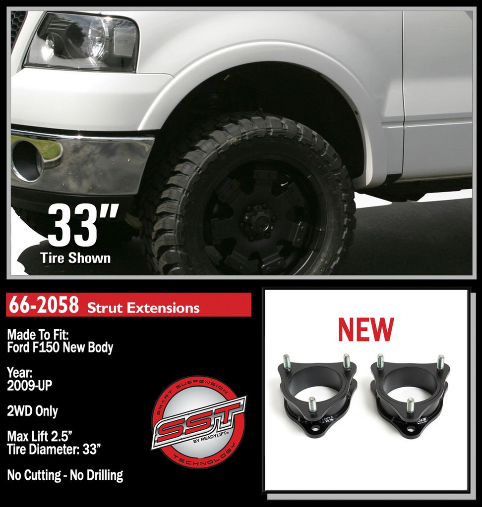 ReadyLift 2009-14 FORD F150 2.5'' Front Leveling-66-2058