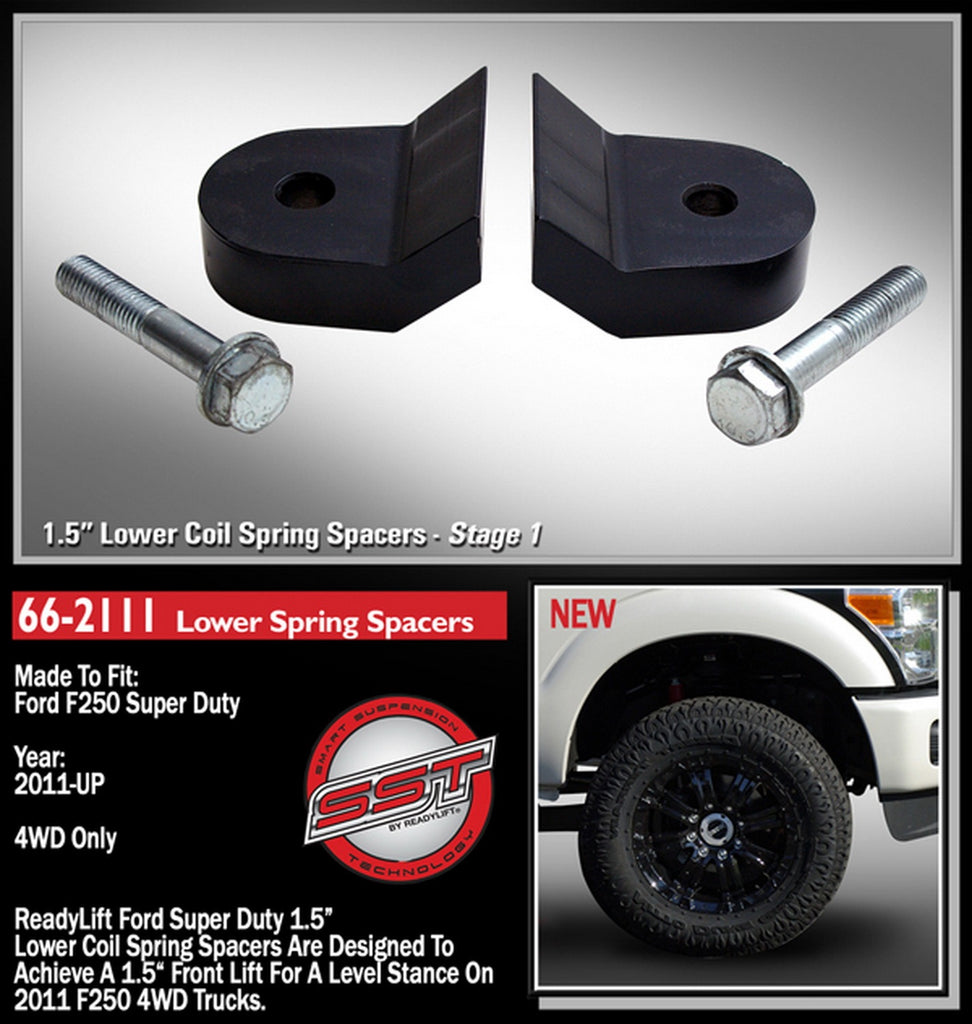 ReadyLift 2005-18 FORD F250/F350/F450 1.5'' Front Leveling Kit-66-2111