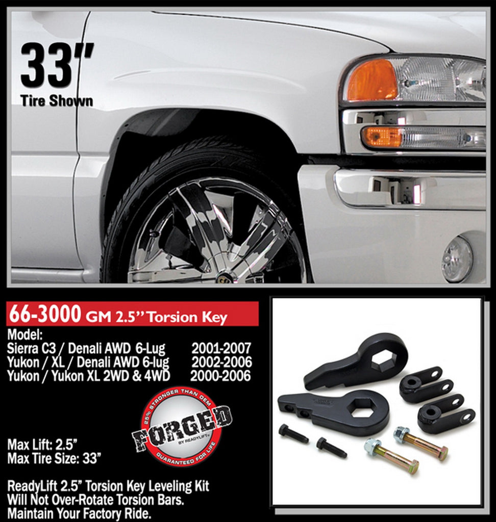 ReadyLift 2000-06 CHEV/GMC 1500/TAHOE/SUB/YUKON XL/ESCLADE 2.5'' Front Leveling Kit-66-3000