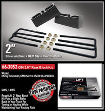 Load image into Gallery viewer, ReadyLift 2000-10 CHEV/GMC 1500/2500/3500HD 2&#39;&#39; Rear Block Kit-66-3052