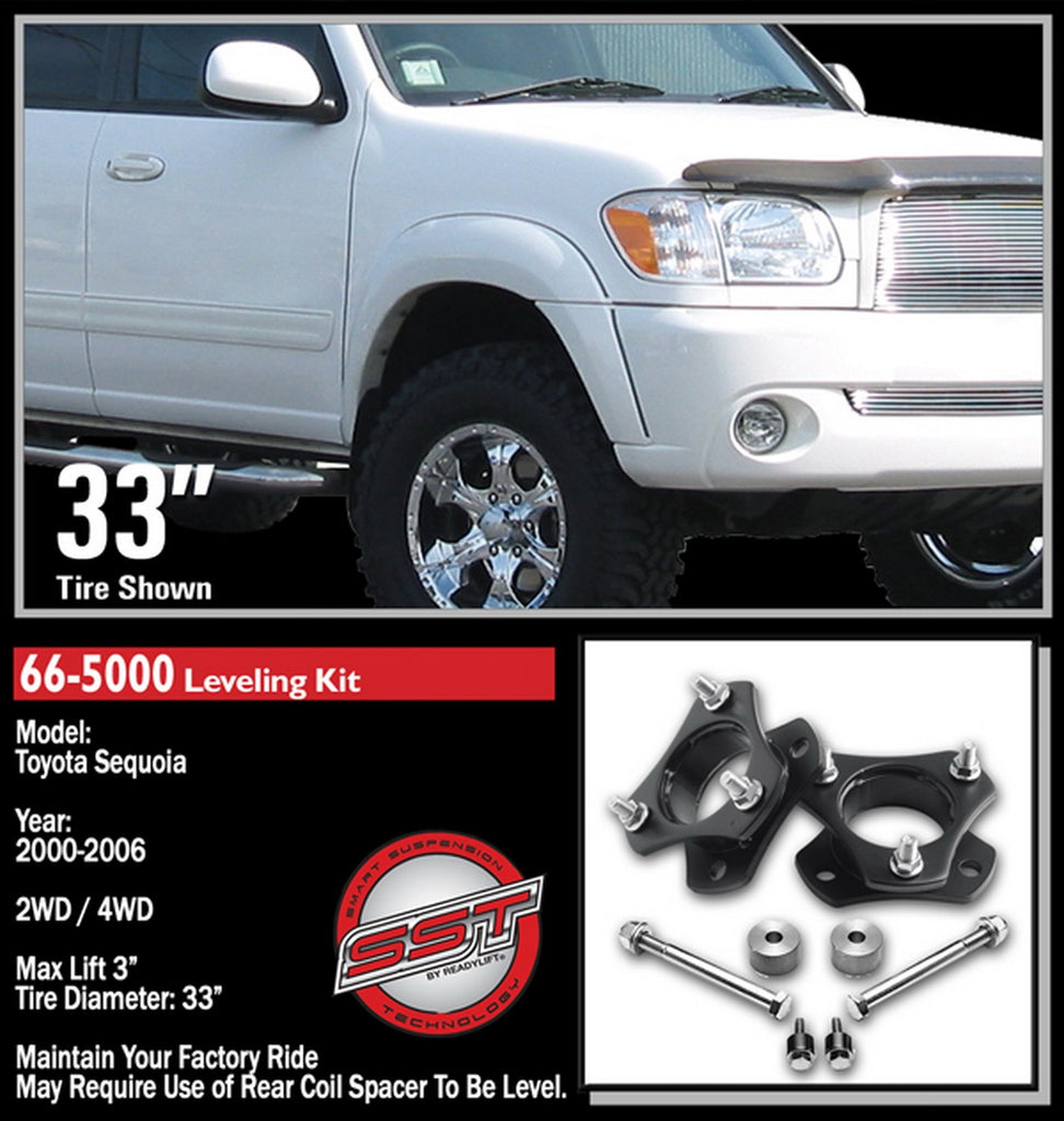 ReadyLift 1999-06 TOYOTA TUNDRA 3'' Front Leveling Kit-66-5000