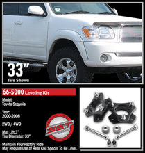 Load image into Gallery viewer, ReadyLift 1999-06 TOYOTA TUNDRA 3&#39;&#39; Front Leveling Kit-66-5000