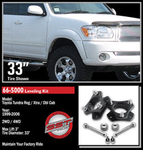 Load image into Gallery viewer, ReadyLift 1999-06 TOYOTA TUNDRA 3&#39;&#39; Front Leveling Kit-66-5000