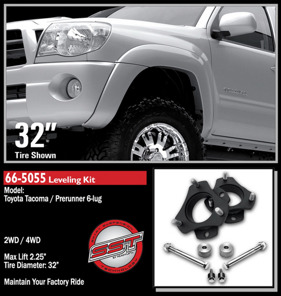 ReadyLift 2005-18 TOYOTA TACOMA PRERUNNER 2'' Front Leveling Kit-66-5055