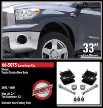 Load image into Gallery viewer, ReadyLift 2007-18 TOYOTA TUNDRA 2.4&#39;&#39; Front Leveling Kit-66-5075