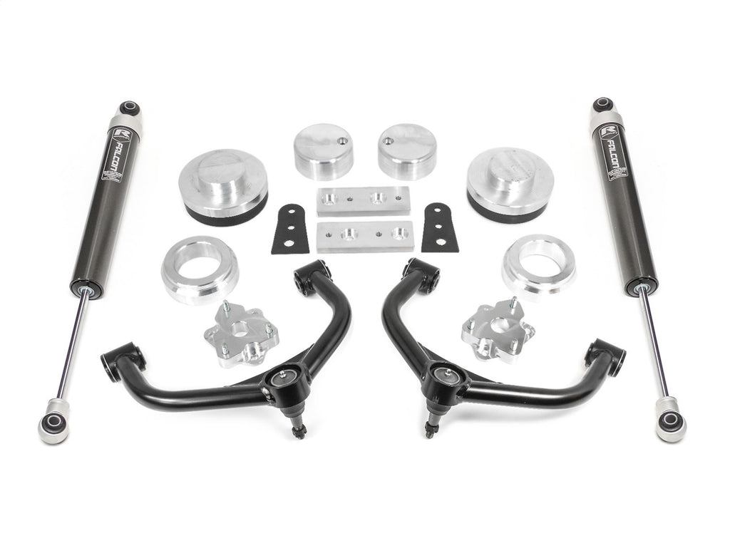 ReadyLift 2009-2019 4.0'' Front with 2.0'' Rear SST Lift Kit with Falcon-69-10410