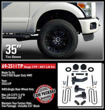 Load image into Gallery viewer, ReadyLift 2011-16 FORD F250/F350/F450 2.5&#39;&#39; SST Lift Kit with 5&#39;&#39; Rear Tapered Blocks-69-2511TP