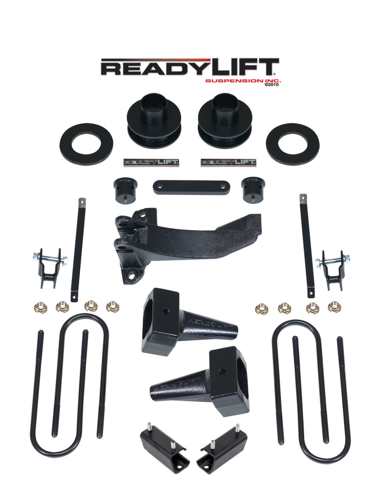 ReadyLift 2011-16 FORD F250/F350/F450 2.5'' SST Lift Kit with 5'' Rear Tapered Blocks-69-2511TP