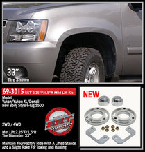 Load image into Gallery viewer, ReadyLift 2007-18 GM AVLNCH/TAH/SUB/YUKON XL/ESCLDE 1.5&#39;&#39; F with 1.5&#39;&#39; R SST Lift Kit-69-3015