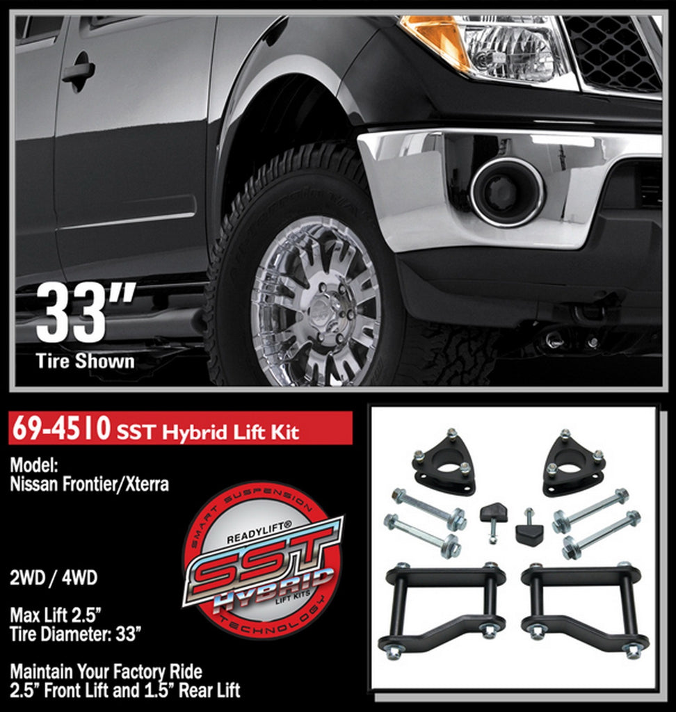 ReadyLift 2005-18 NISSAN ARMADA/TITAN 2.5'' SST Lift Kit-69-4510