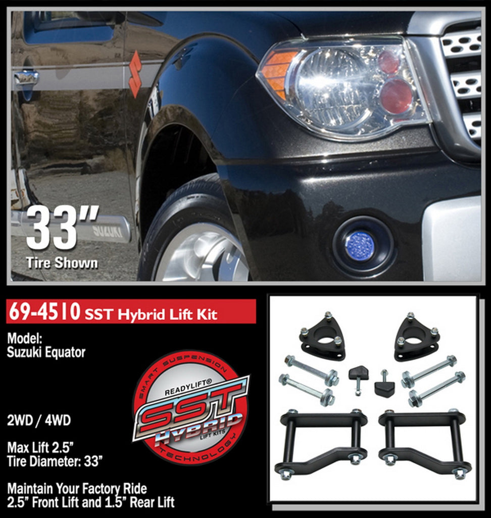 ReadyLift 2005-18 NISSAN ARMADA/TITAN 2.5'' SST Lift Kit-69-4510