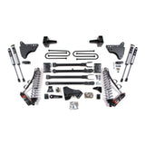 4 Inch Lift Kit w/ 4-Link | FOX 2.5 Performance Elite Coil-Over Conversion | Ford F250/F350 Super Duty (11-16) 4WD | Diesel