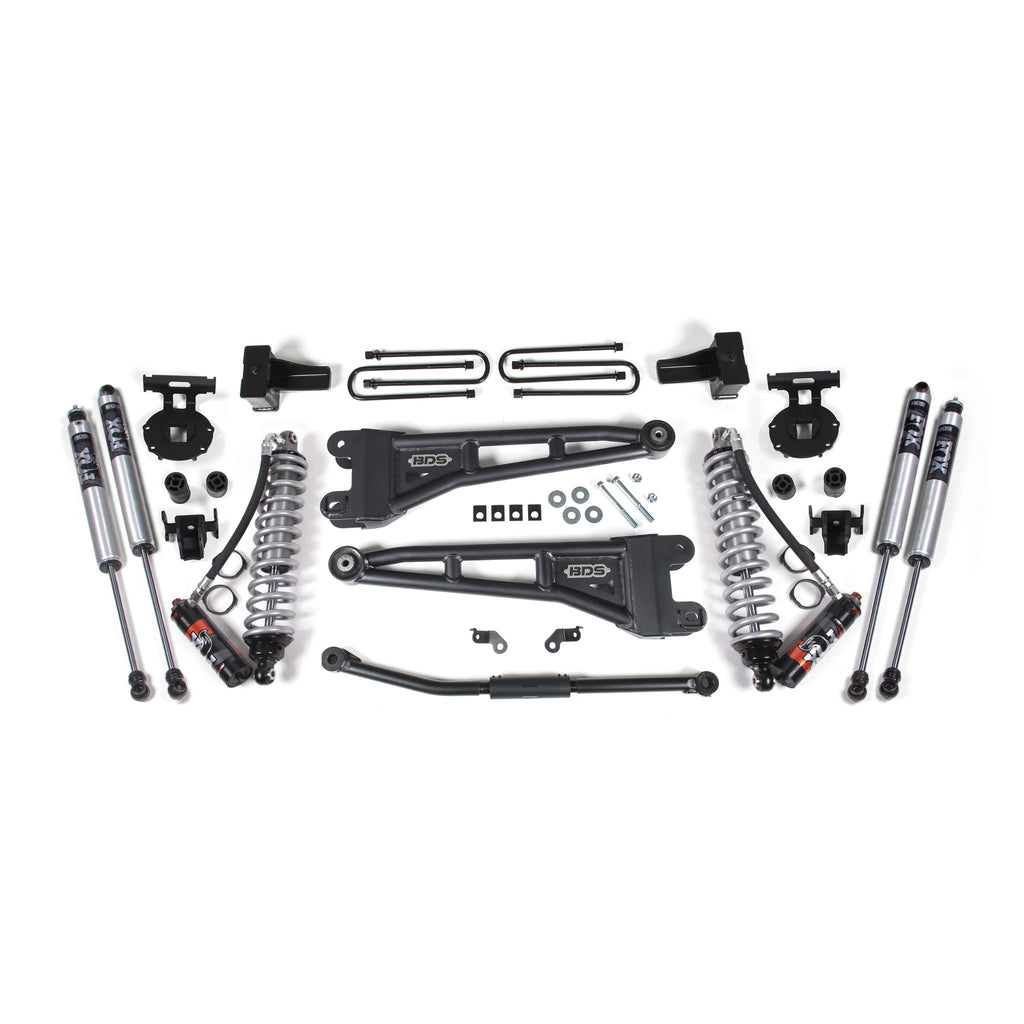 2.5 Inch Lift Kit w/ Radius Arm | FOX 2.5 Performance Elite Coil-Over Conversion | Ford F250/F350 Super Duty (11-16) 4WD | Diesel