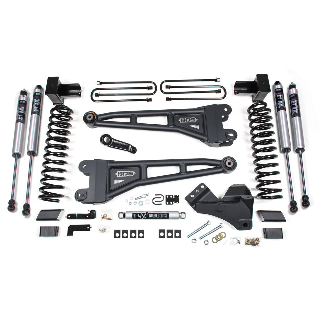 4 Inch Lift Kit w/ Radius Arm | Ford F250/F350 Super Duty (17-19) 4WD | Gas