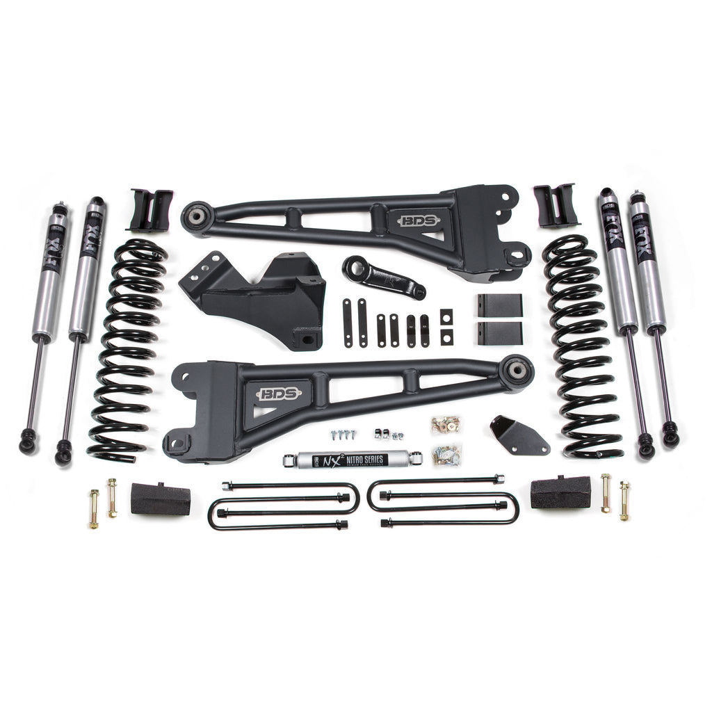 4 Inch Lift Kit w/ Radius Arm | Ford F250/F350 Super Duty (05-07) 4WD | Gas