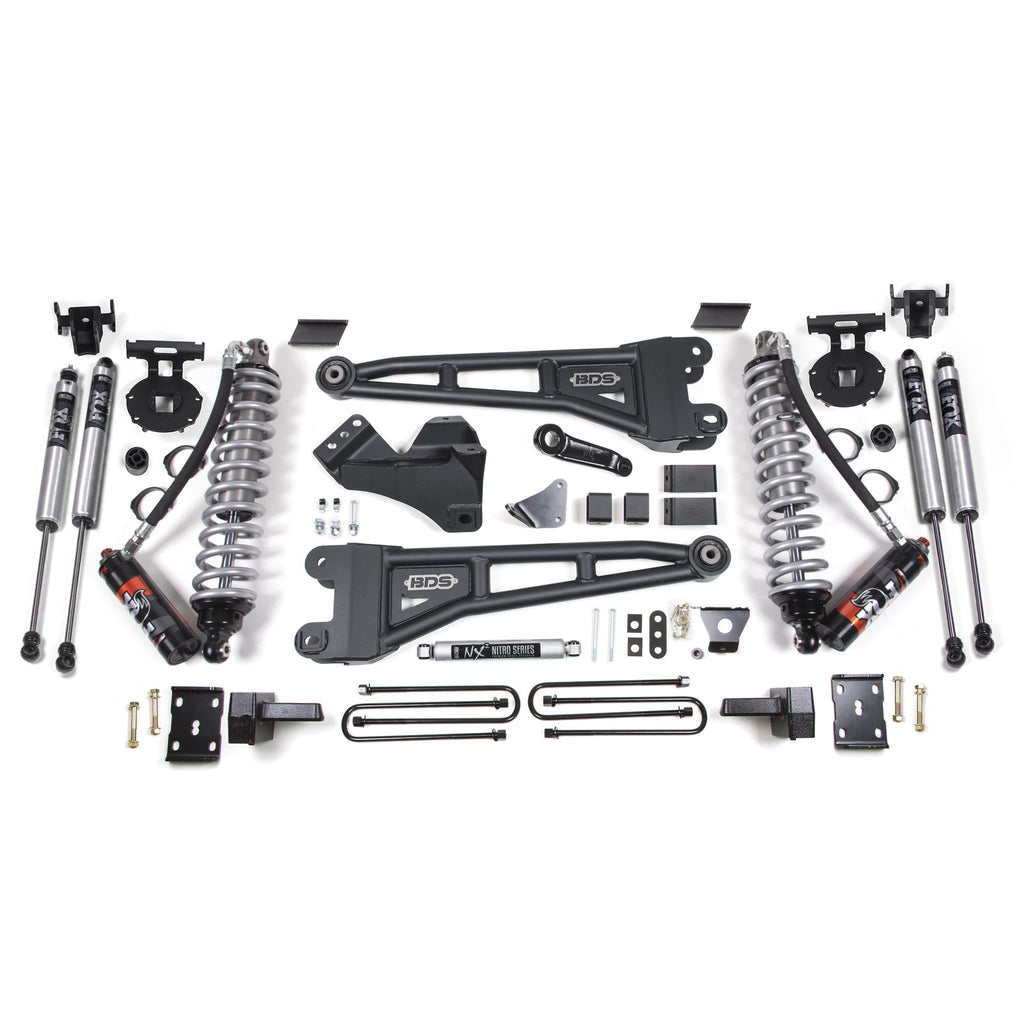 6 Inch Lift Kit w/ Radius Arm | FOX 2.5 Performance Elite Coil-Over Conversion | Ford F250/F350 Super Duty (08-10) 4WD | Diesel