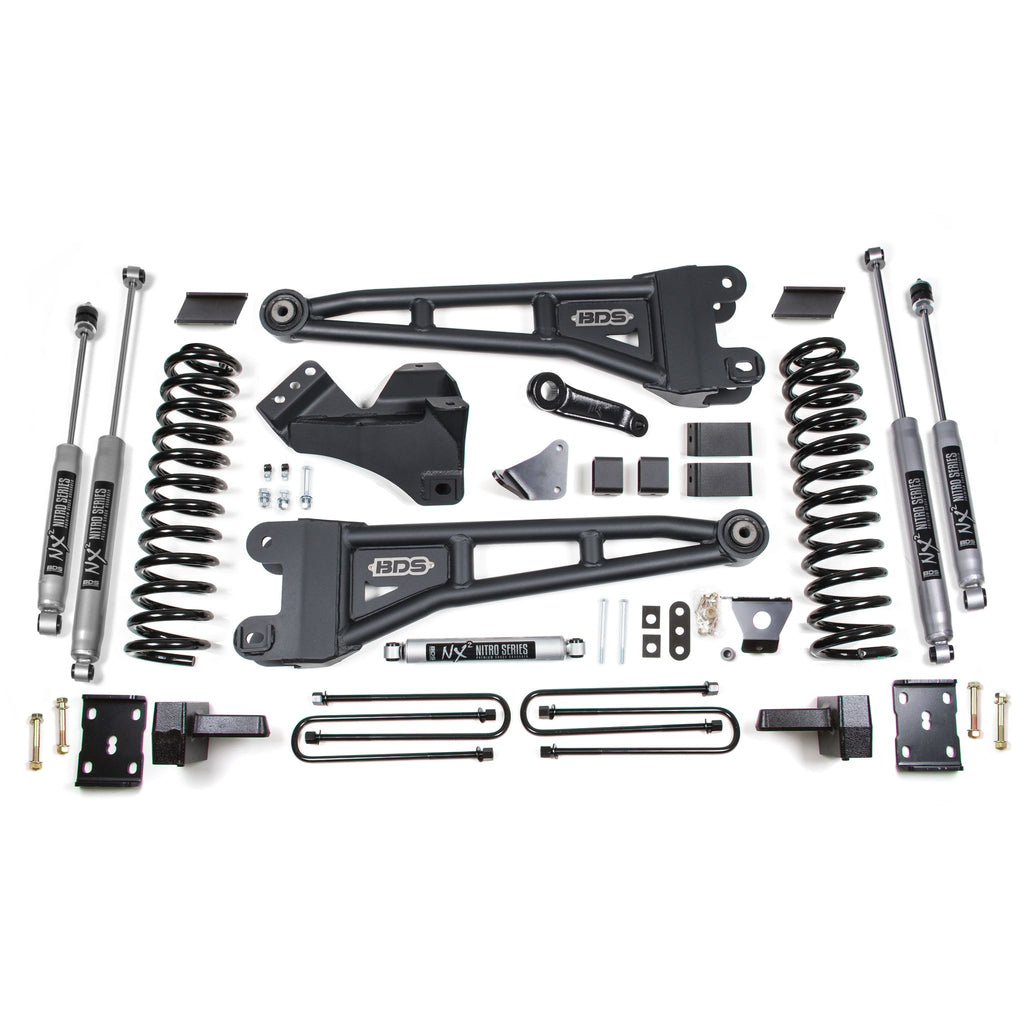 6 Inch Lift Kit w/ Radius Arm | Ford F250/F350 Super Duty (05-07) 4WD | Gas