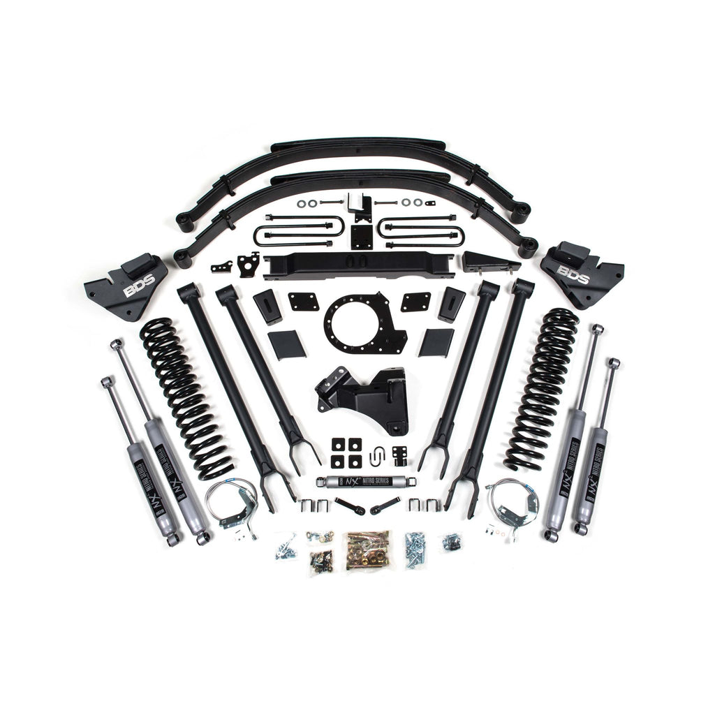 9 Inch Lift Kit w/ 4-Link | Ford F250/F350 Super Duty (20-22) 4WD | Gas