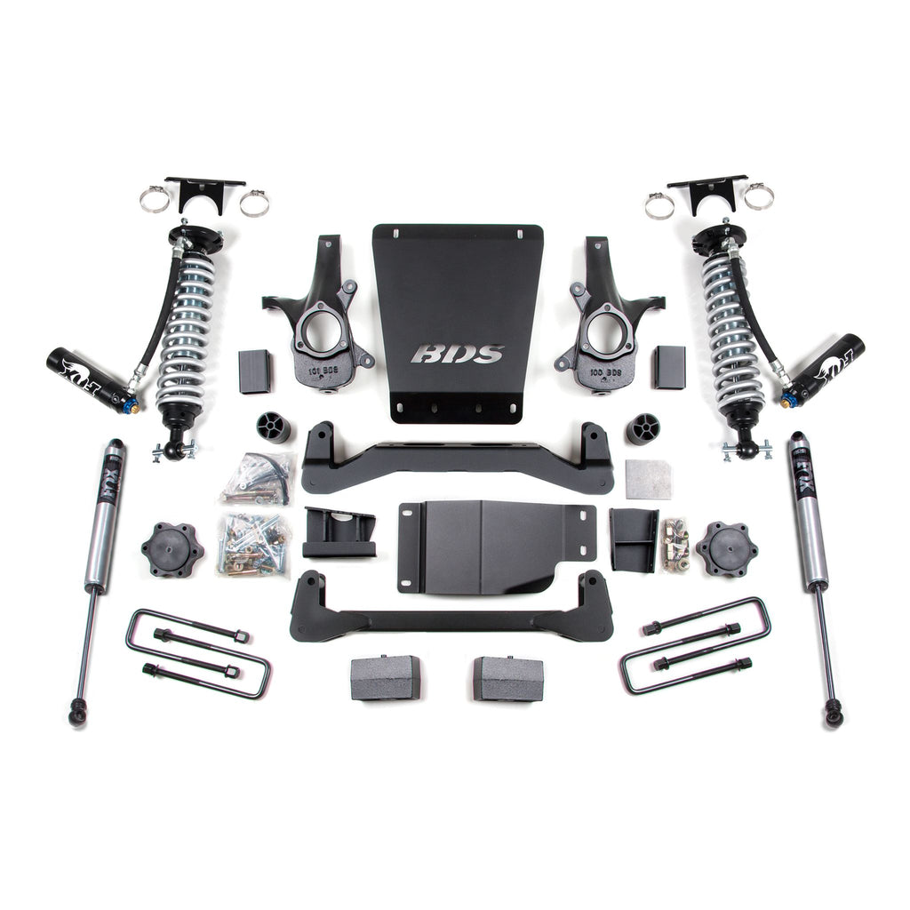 4 Inch Lift Kit | FOX 2.5 Coil-Over | Chevy Silverado or GMC Sierra 1500 (07-13) 4WD