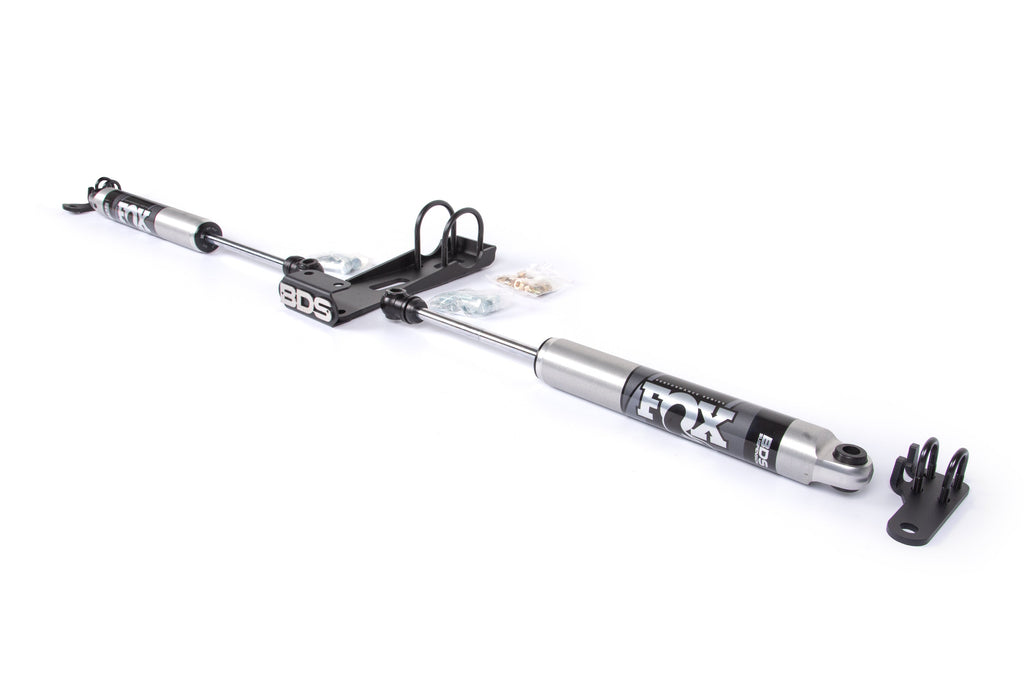 Dual Steering Stabilizer Kit w/ FOX 2.0 Performance Shocks | Jeep Wrangler TJ (97-06), Cherokee XJ (84-01), Grand Cherokee ZJ (93-98)