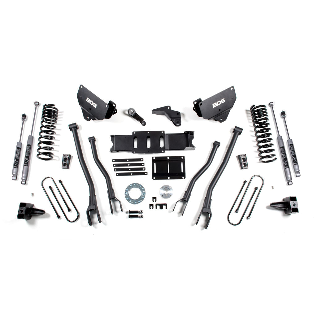 5.5 Inch Lift Kit w/ 4-Link | Ram 3500 (13-18) 4WD | Gas