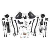 4 Inch Lift Kit w/ 4-Link | Ram 2500 w/ Rear Air Ride (14-18) 4WD | Diesel