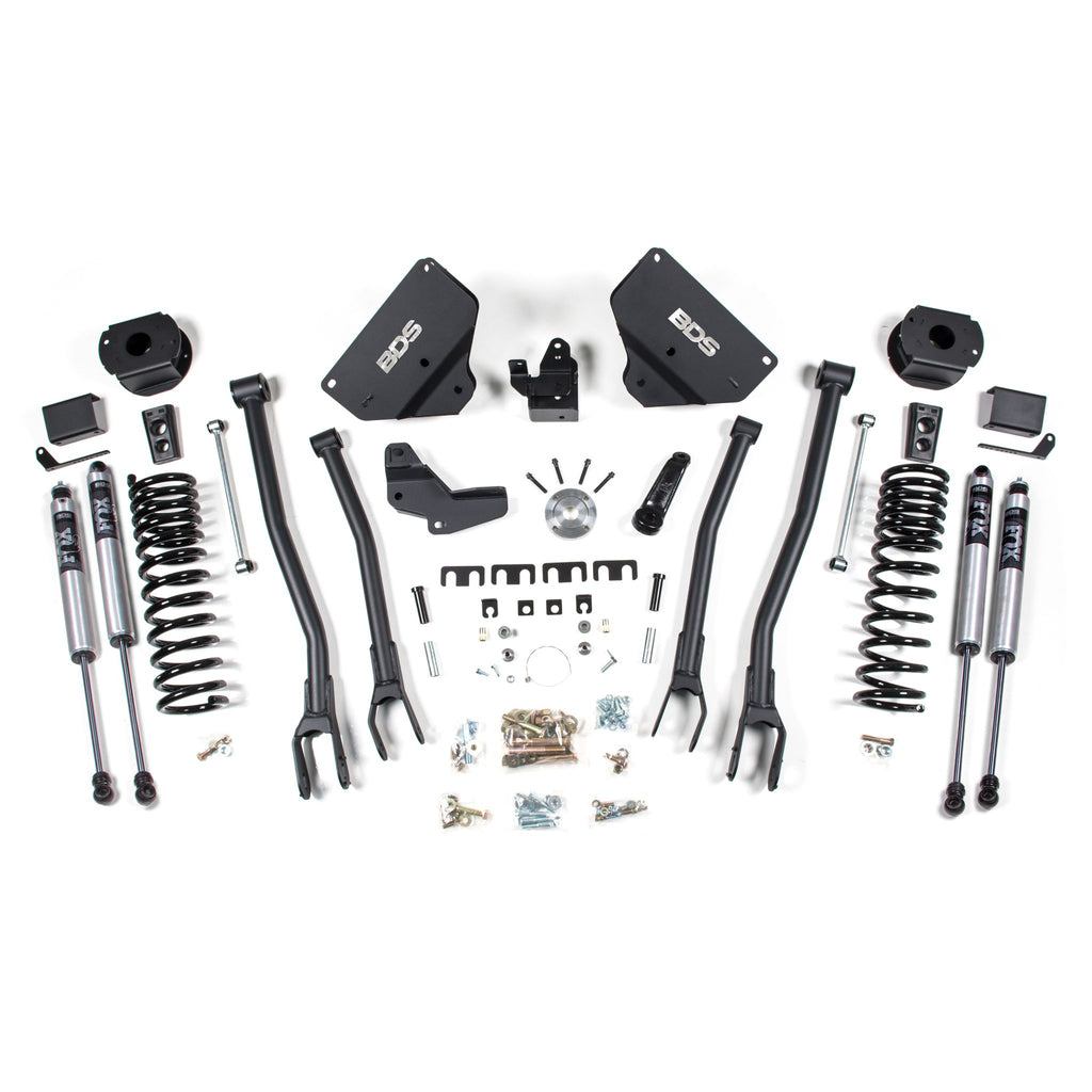 4 Inch Lift Kit w/ 4-Link | Ram 2500 w/ Rear Air Ride (14-18) 4WD | Gas