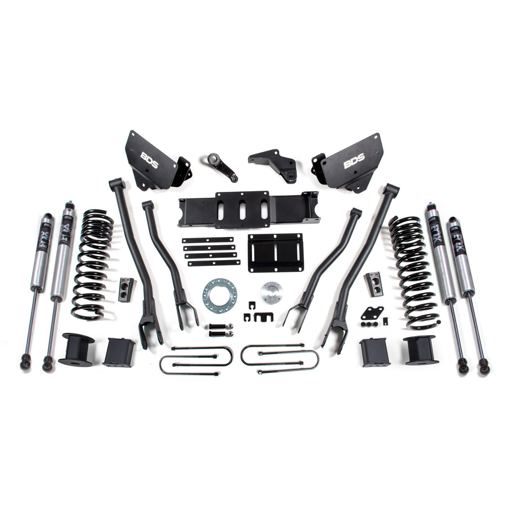 5.5 Inch Lift Kit w/ 4-Link | Ram 3500 w/ Rear Air Ride (13-18) 4WD | Gas