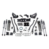 5.5 Inch Lift Kit w/ 4-Link | Ram 3500 w/ Rear Air Ride (13-18) 4WD | Gas