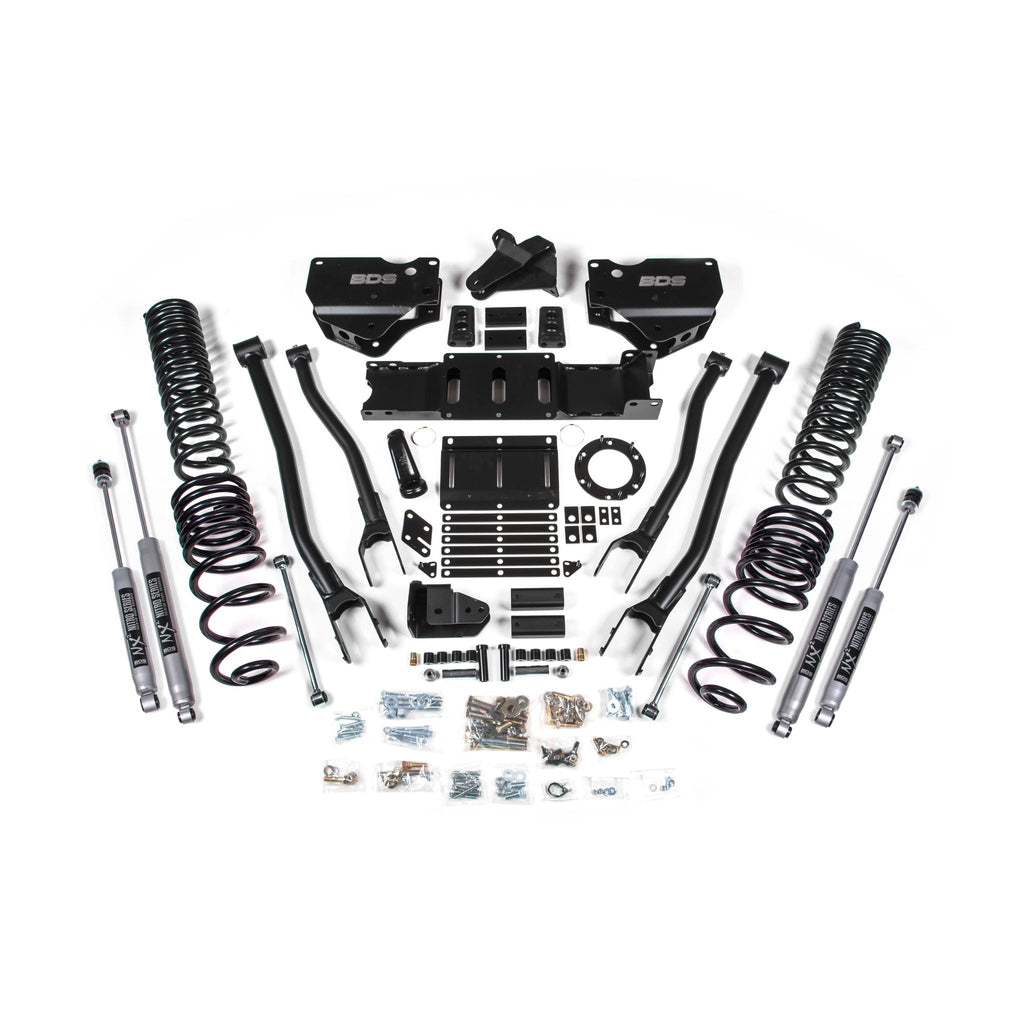 4 Inch Lift Kit w/ 4-Link | Ram 2500 (19-24) 4WD | Gas