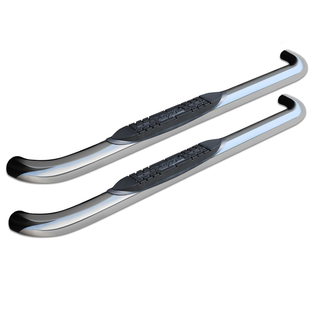 Raptor Series Raptor Series 3 in Round Nerf Bar Steps Polished Stainless Steel 0108-0593