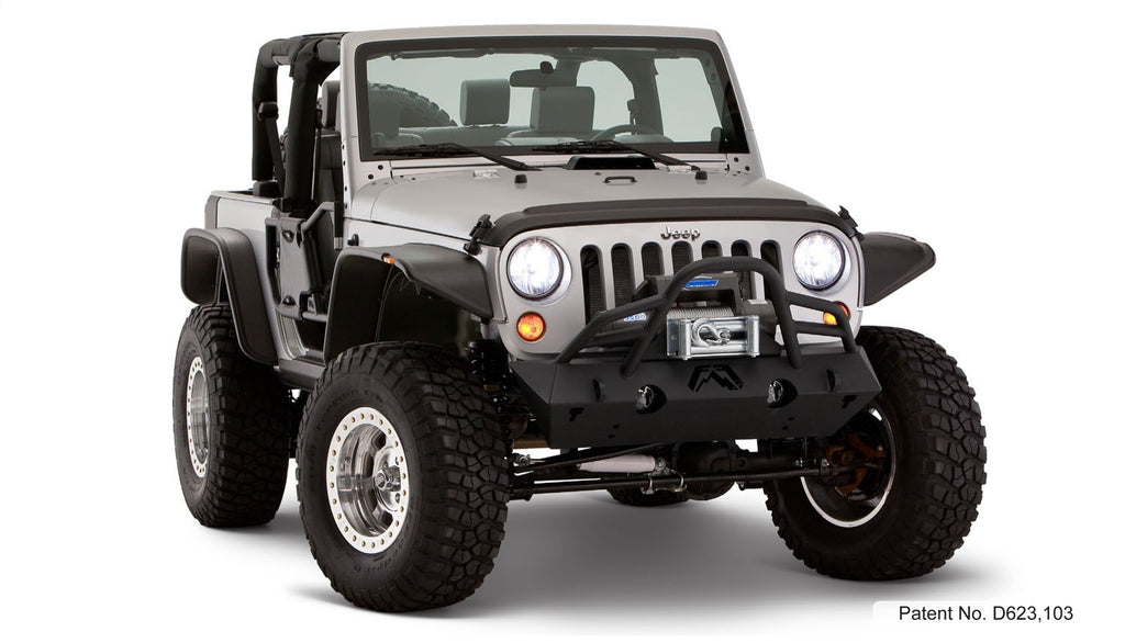 Bushwacker Flat Style Fender Flares 10919-07 Shoptruckparts