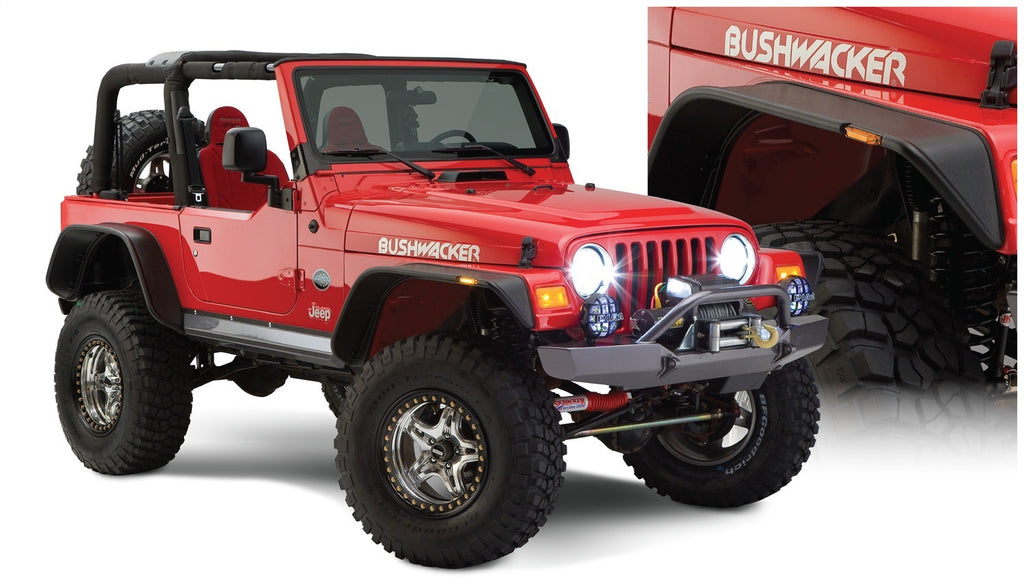 Bushwacker Flat Style Fender Flares 10920-07 Shoptruckparts