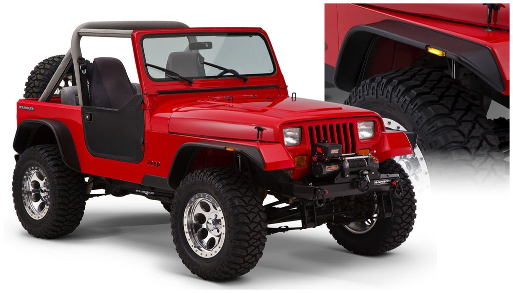 Bushwacker Flat Style Fender Flares 10924-07 Shoptruckparts