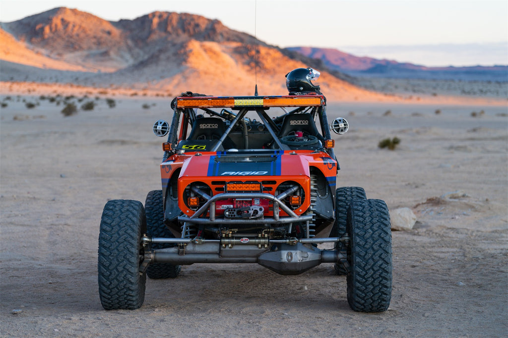 Rigid Industries E-Series 10 Inch Spot with Amber PRO Lens 110223