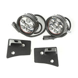 Rugged Ridge Windshield Bracket LED Light Kit 11027.17