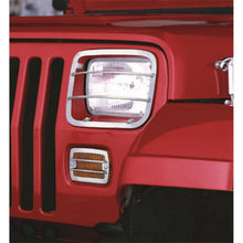 Load image into Gallery viewer, Rugged Ridge Euro Guard Kit Headlight/Turn Signal Guard 11142.03