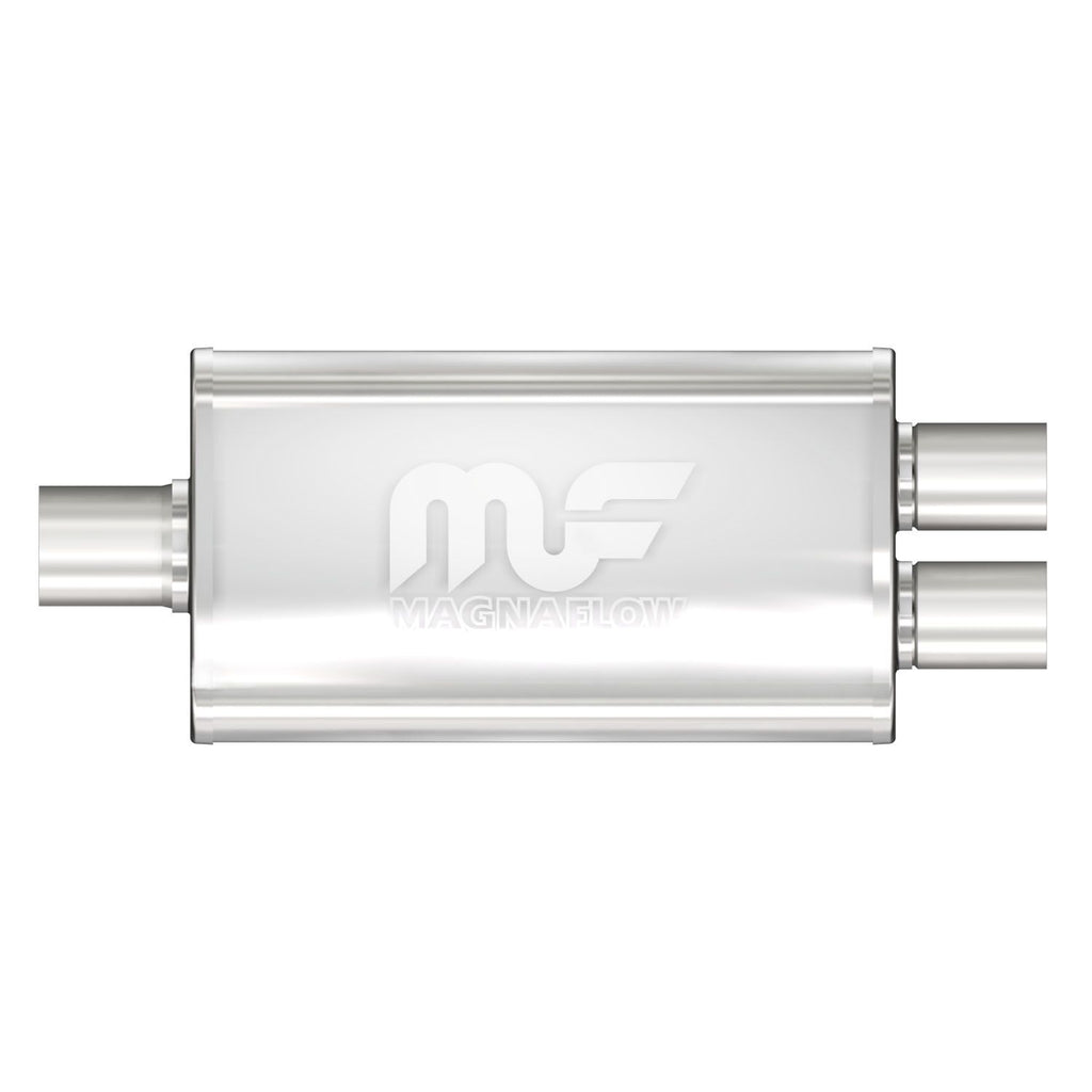 MagnaFlow 3.5 X 7in. Oval Straight-Through Performance Exhaust Muffler 11148