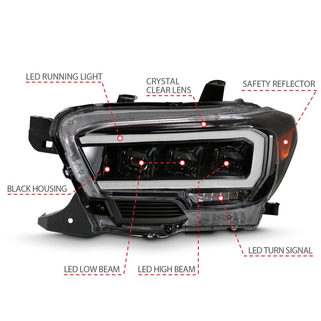 Anzo USA LED Projector Headlight 111496