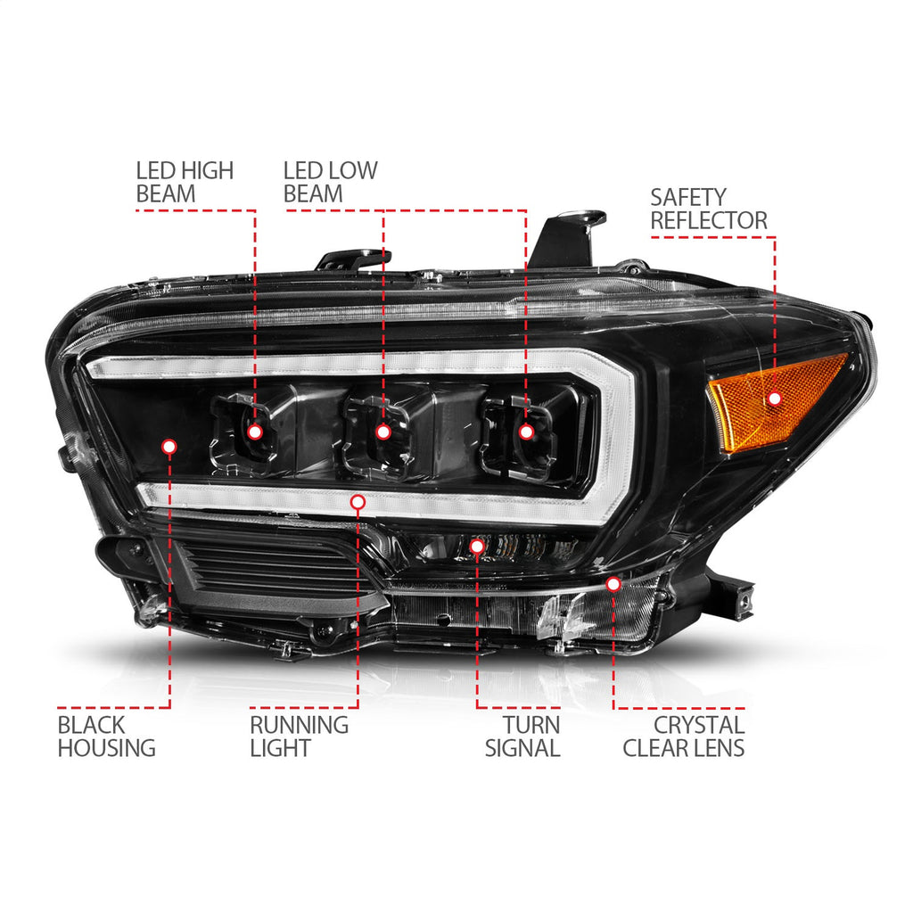 Anzo USA LED Projector Headlight 111500