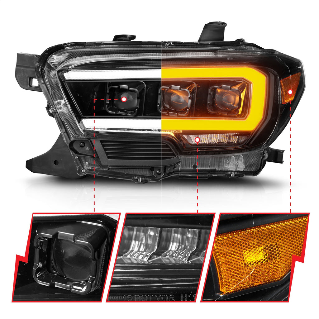 Anzo USA Projector Headlight Set 111562