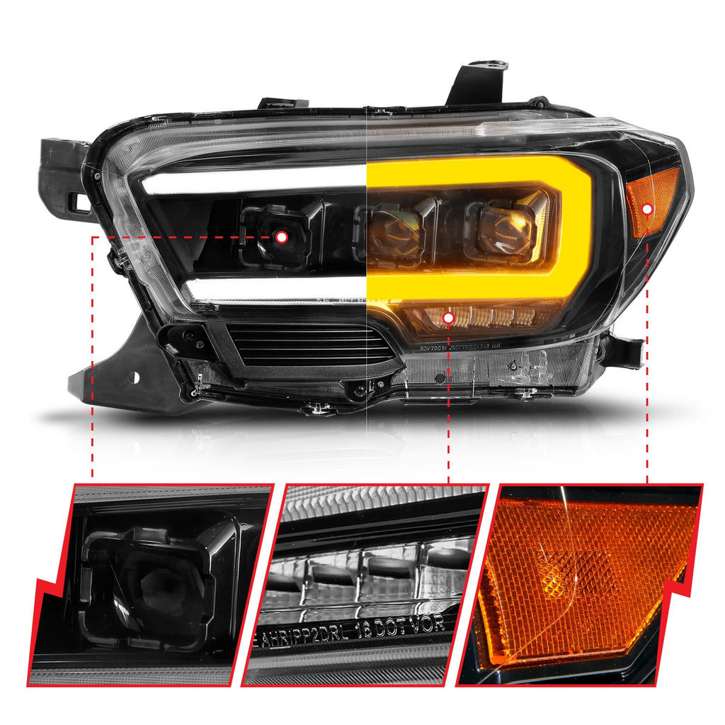 Anzo USA Projector Headlight Set 111563