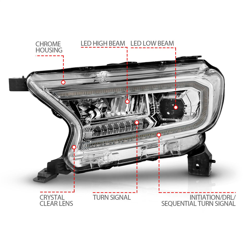 Anzo USA LED Projector Headlight 111614