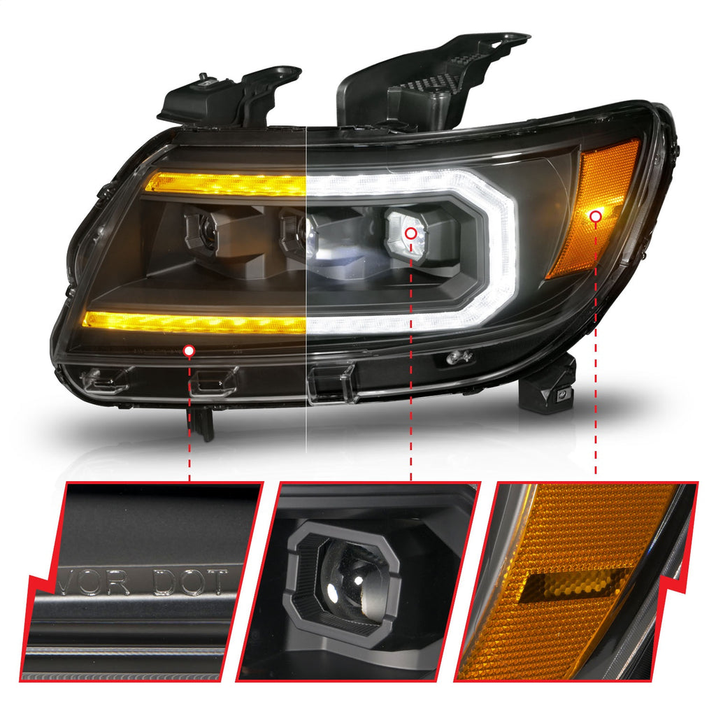 Anzo USA LED Projector Headlight 111615