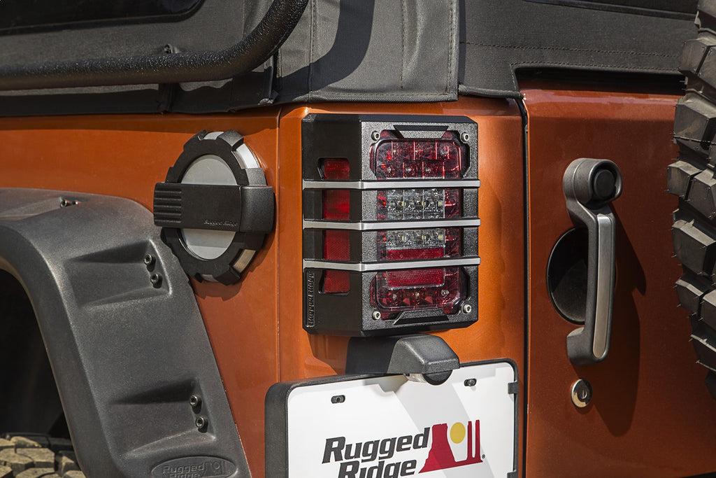 Rugged Ridge Elite Tail Light Guards 11226.04